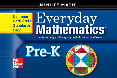 Everyday Mathematics, Grade Pre-K, Minute Math