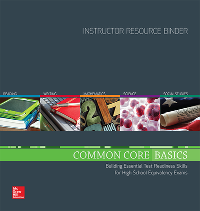 Common Core Basics, Instructor Resource Binder Package