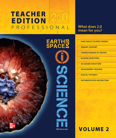 Glencoe Earth & Space iScience, Grade 6, Teacher Edition, Volume 2