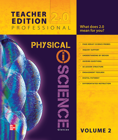 Glencoe Physical iScience, Grade 8, Teacher Edition, Volume 2