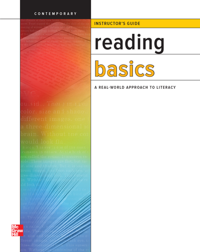 Reading Basics, Instructors Guide