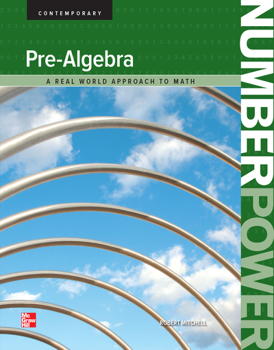 Number Power: Pre-Algebra, Student Edition