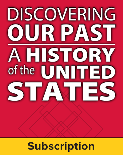 Discovering Our Past: A History of the United States, Teacher Lesson Center, 6-Year Subscription