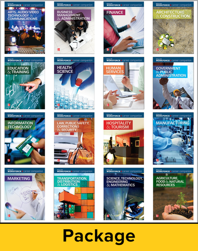 Career Companion: Career Clusters Package, Contains 1 of each Career Companion book