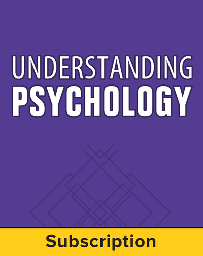 Understanding Psychology, Teacher Suite, 1-year subscription