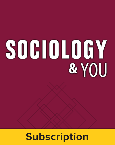 Sociology & You, Complete Classroom Set, Digital, 6-year subscription (set of 30)