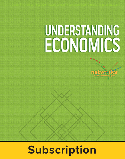 Understanding Economics, Teacher Suite, 1-year subscription