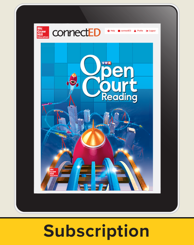 Open Court Reading Grade 3 Teacher License, 3-year subscription