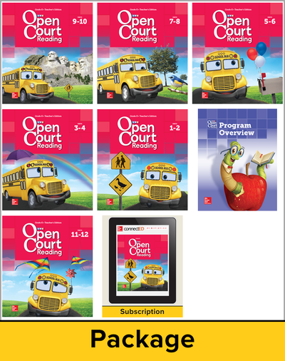 Open Court Reading Grade K Digital and Print Teacher Package, 6-year subscription