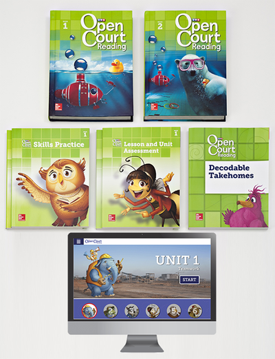 Open Court Reading Grade 2 Student Comprehensive Print Bundle with 6 Year Digital Subscription