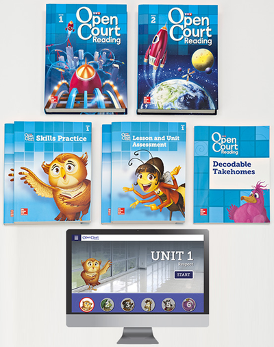 Open Court Reading Grade 3 Student Comprehensive Print Bundle with 6 Year Digital Subscription