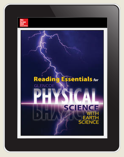 Physical Science with Earth Science, Student Embedded LearnSmart, 1-year subscription