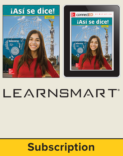 Asi se dice Level 1, Student Suite with SmartBook, 1-year subscription