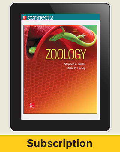 Miller, Zoology, 2016, 10e (Reinforced Binding) Connect, 1-year subscription