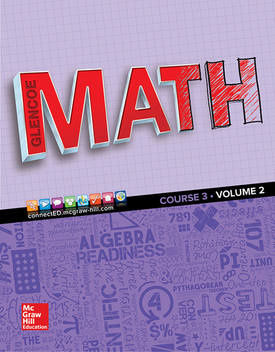 Glencoe Math 2016, Course 3 Student Edition, Volume 2