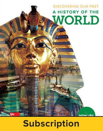 Discovering Our Past: A History of the World, Student Learning Center, 1-year subscription