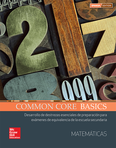 Common Core Basics Spanish Core Subject Module Mathematics Student Edition