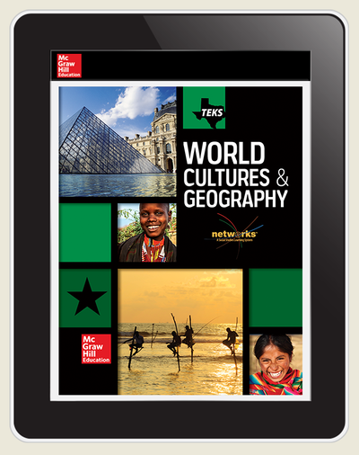 World Cultures and Geography, Texas Student LearnSmart 1-year subscription