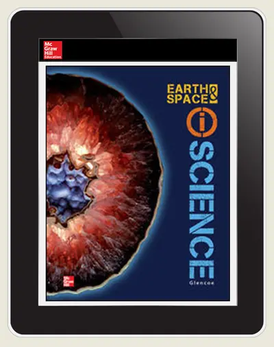 Earth & Space iScience, Grade 6, Student Embedded LearnSmart,1-year subscription
