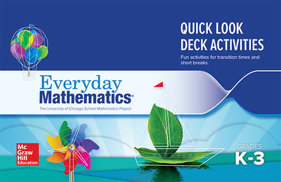 Everyday Mathematics 4: Grades K-3, Quick Look Activity Card Deck Booklet
