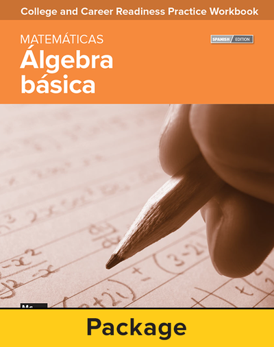 College and Career Readiness Skills Practice Workbook: Basic Algebra Spanish Edition, 10-pack