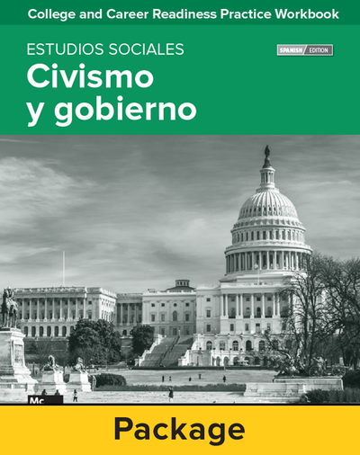 College and Career Readiness Skills Practice Workbook: Civics and Government Spanish Edition, 10-pack