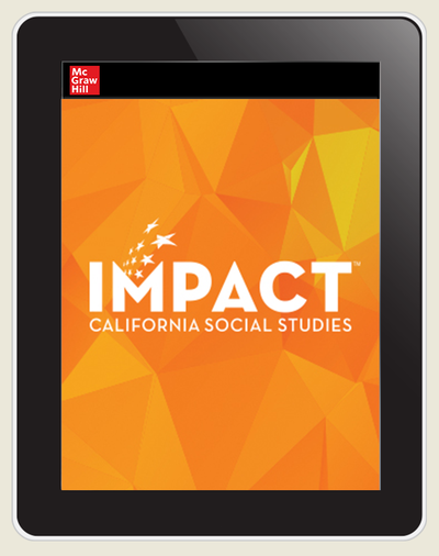 IMPACT: California, Grade 10, Online Student Edition, 8-year Subscription, World History, Culture, & Geography, The Modern World