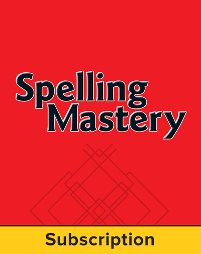 Spelling Mastery Level A Student Online Subscription, 1 year