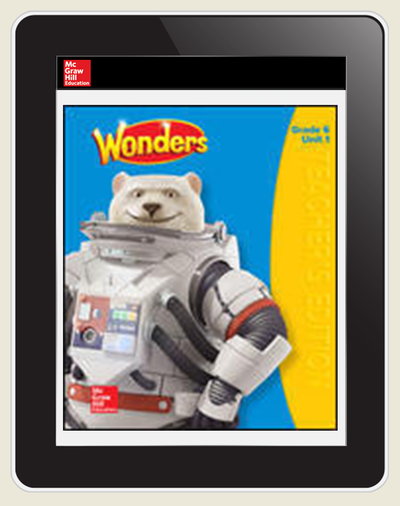 Wonders Teacher Online Workspace 6-Year Online Subscription, Grade 6