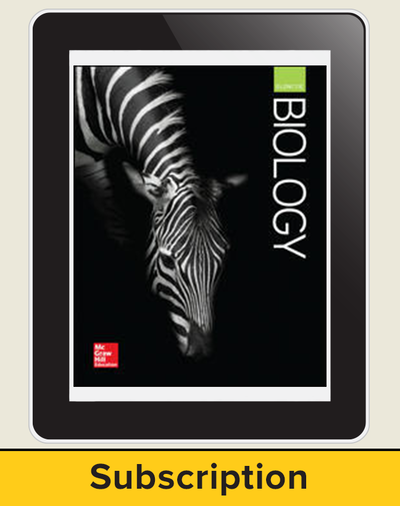 Glencoe Biology, eStudent Edition with LearnSmart, 6-year subscription