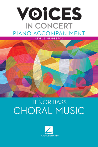 Hal Leonard Voices in Concert, Level 3 Tenor/Bass Piano Accompaniment Book, Grades 9-12