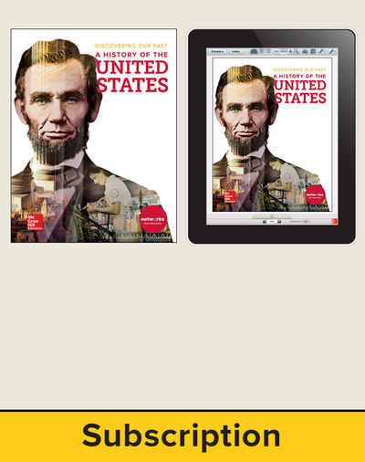 Discovering Our Past: A History of the United States, Student Suite with SmartBook Bundle, 6-year subscription
