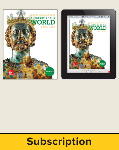 Discovering Our Past: A History of the World-Early Ages, Student Suite with SmartBook Bundle, 6-year subscription