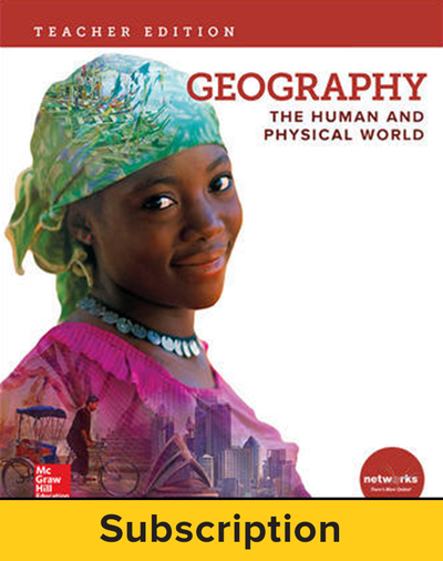 Geography: The Human and Physical World, Teacher Suite with LearnSmart Bundle, 6-year subscription