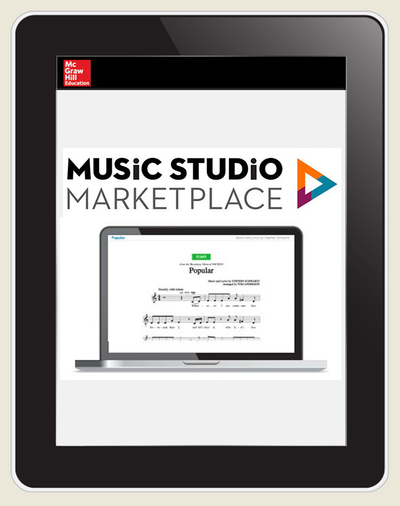 Music Studio Marketplace, Hal Leonard Levels 3-4: Mixed Holiday Choral Music, 6-year Digital Bundle subscription