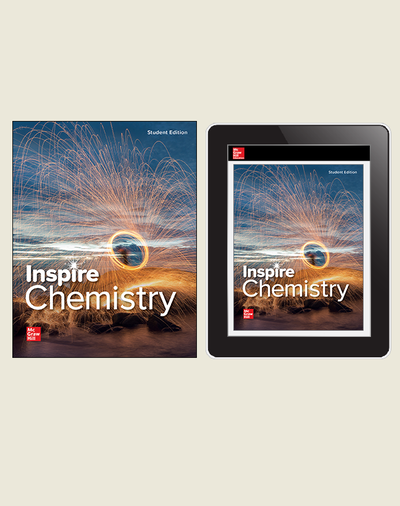 Inspire Science: Chemistry, G9-12, Digital Student Center,, 4-year subscription