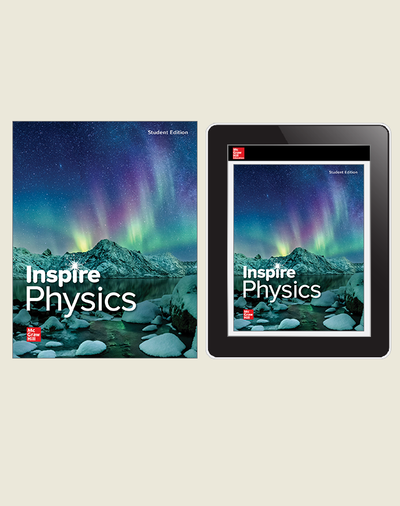 Inspire Science: Physics, G9-12, Digital Student Center, 4-year subscription