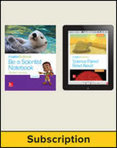 Inspire Science 2.0 Grade K, Basic Student Bundle with Print Be a