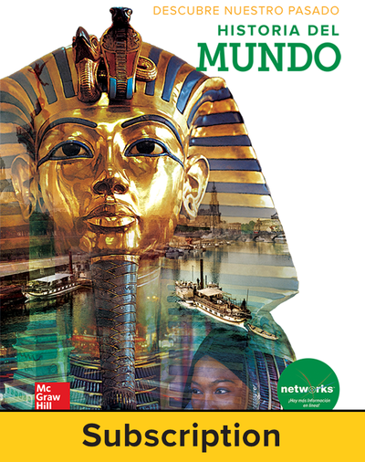 Discovering Our Past: A History of the World, Spanish Student Suite Bundle, 6-year subscription