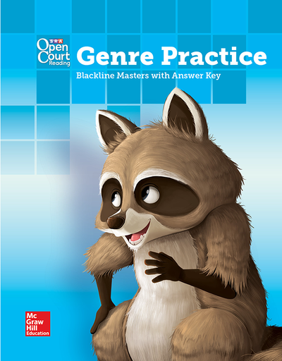 Open Court Reading Grade 3 Genre BLM with Answer Key
