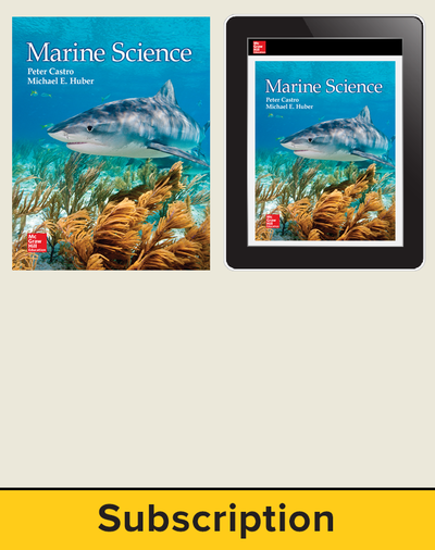 Castro, Marine Science, 2016, 1e, Student Bundle, 1-year subscription