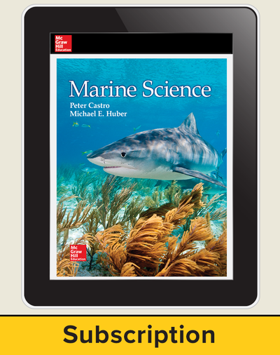 Castro, Marine Science, 2016, 1e  Online Student Edition, 1-year subscription