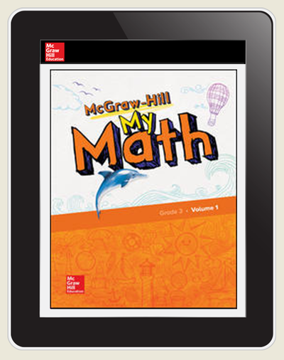 McGraw-Hill My Math, Student Center 2 Year Subscription Grade 3