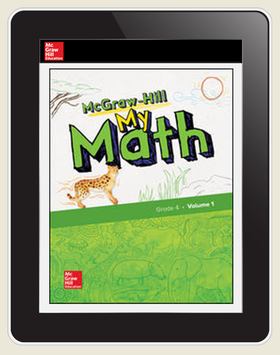 McGraw-Hill My Math, Student Center 2 Year Subscription Grade 4