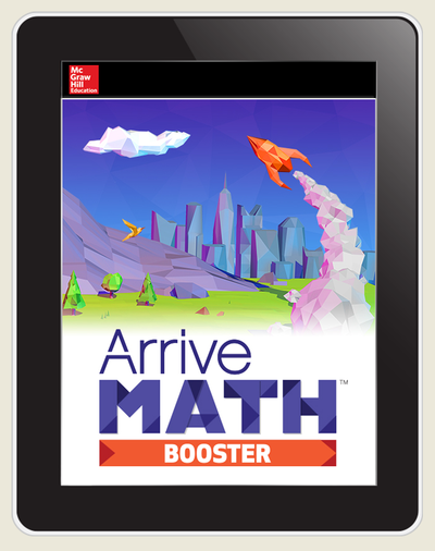 Arrive Math Booster Grade K-8, Student, 1-year subscription