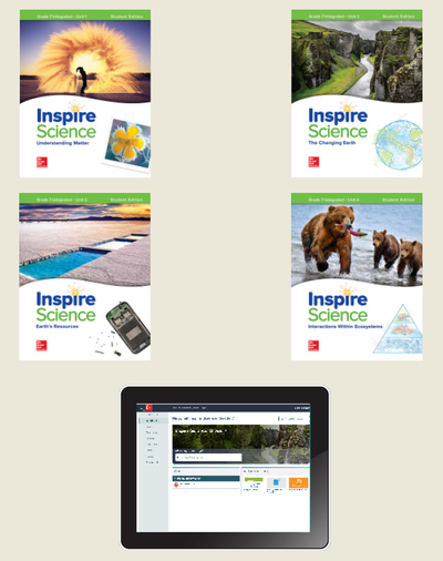 Inspire Science: Integrated G7 Comprehensive Student Bundle 1-year subscription