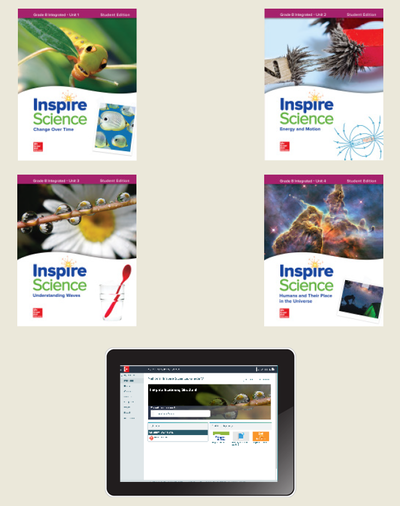 Inspire Science: Integrated G8 Comprehensive Student Bundle 6-year subscription