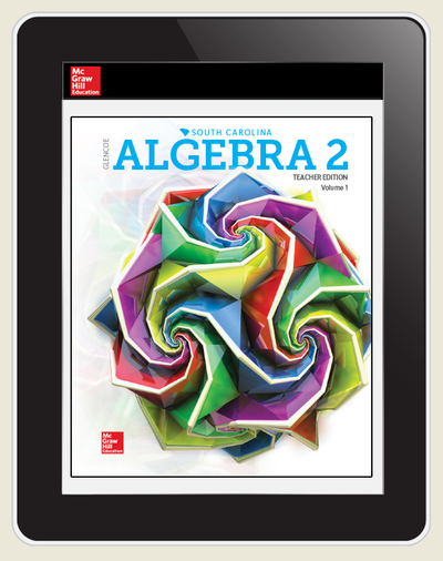 Glencoe Algebra 2, South Carolina eStudent Edition, 6-year subscription
