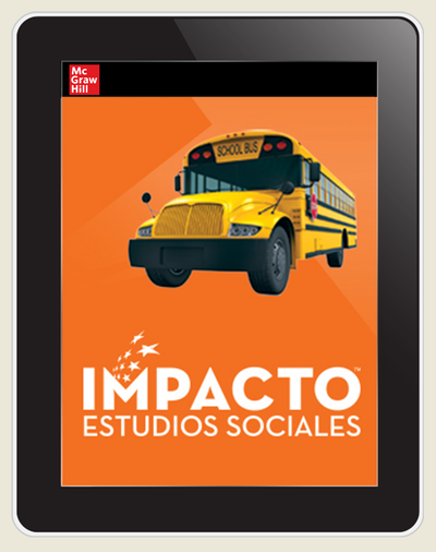 IMPACTO Social Studies, Nuestras comunidades, Grade 3, Online Student Center, 1-year subscription