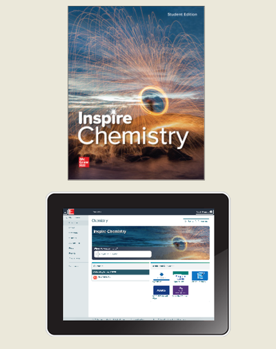 Inspire Science: Chemistry, G9-12 Comprehensive Student Class Set (70 eSE 35 print SE), 1-year subscription